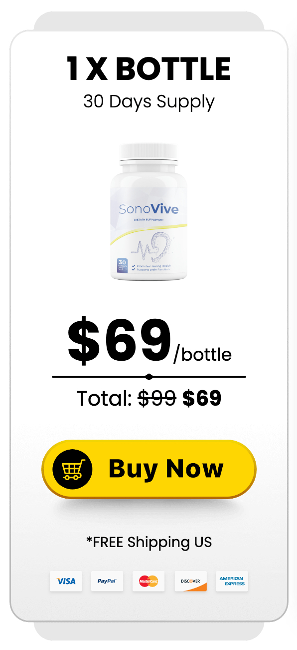  SonoVive- 1 Bottle